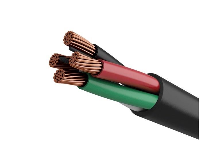 Le PVC isolé par XLPE a engainé le cable électrique 10mm2 YJV