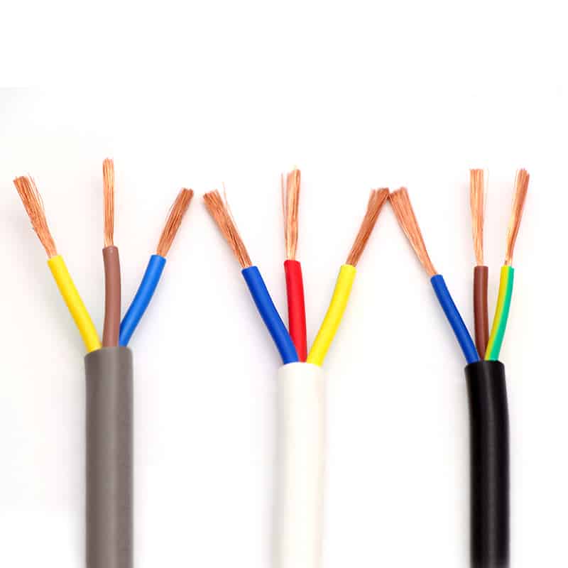 3 core flexible cable