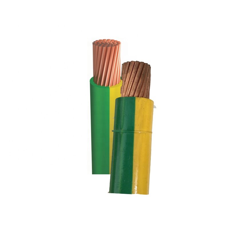 5 metros 10mm Cable de tierra SQ amarillo verde 6491X 10mm singles la vinculación de puesta a tierra 