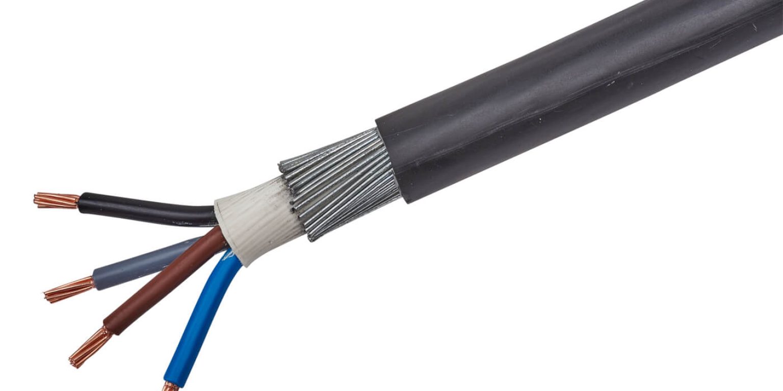 Underground Electrical Armoured Cable 5 Core Power Cable 6mm 10mm
