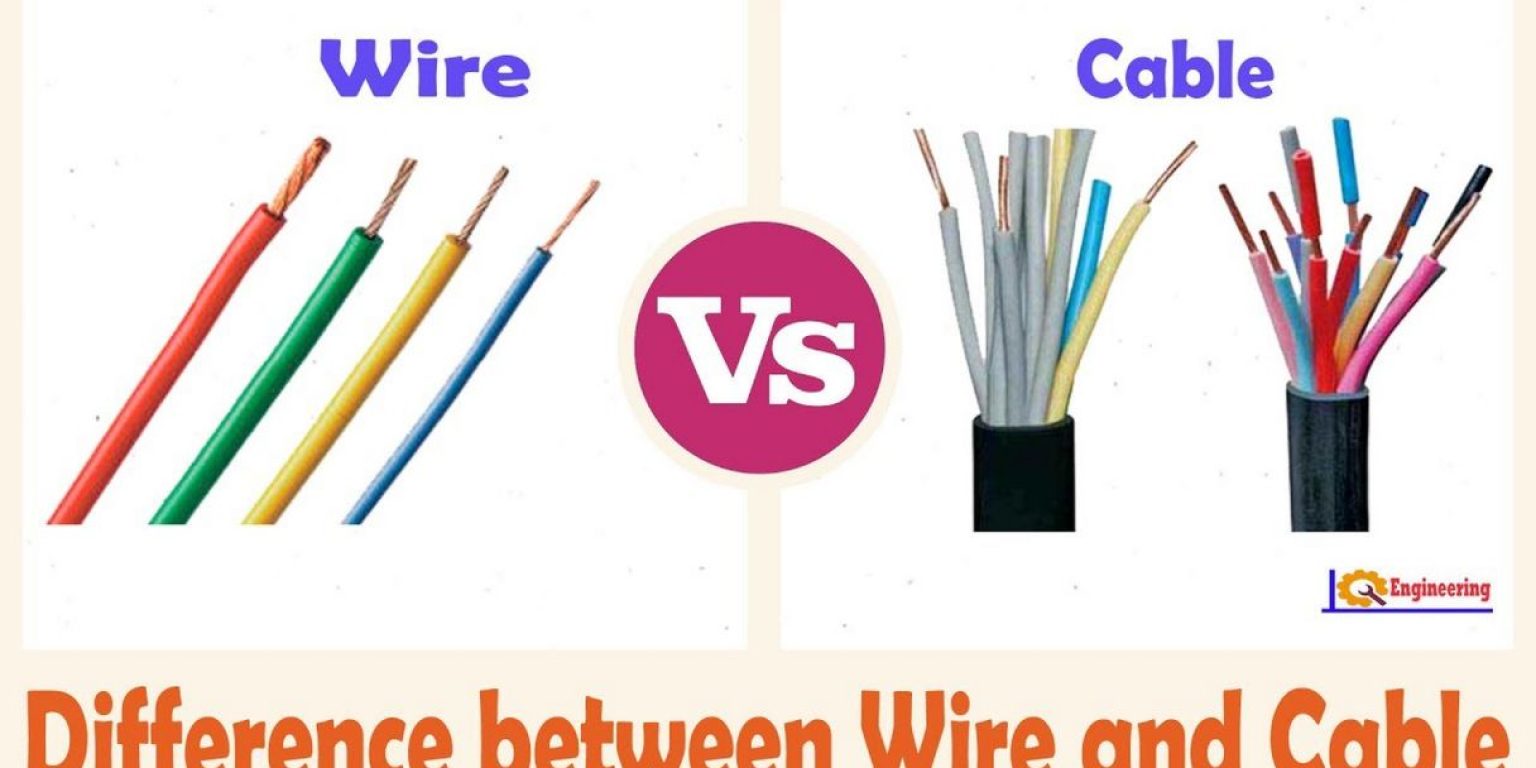 wire vs cable